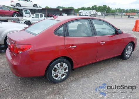 2010 Hyundai Elantra Gls z USA, uszkodzony, nr VIN KMHDU4AD2AU108396